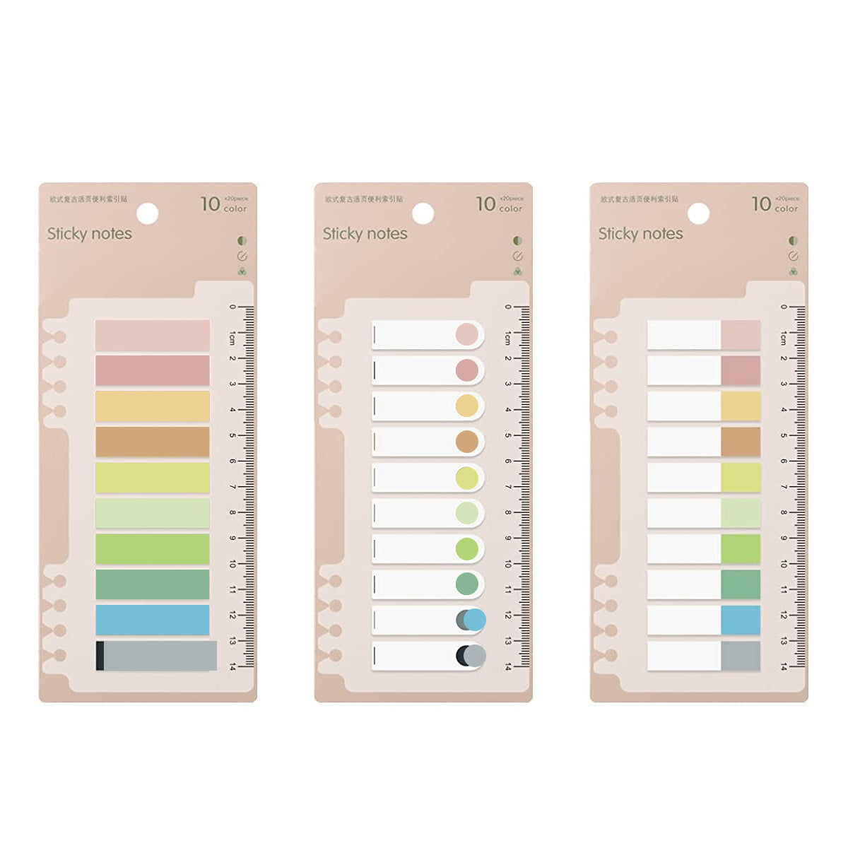 HASTHIP Sticky Tabs Morandi Color Sticky 600pcs Index Tabs Sticky Notes with Ruler Color Sticky Tabs for Notebook, Books, PET Material Page Tabs Sticky Flags File Index Tabs Office Stationery HASTHIP Sticky Tabs Morandi Color Sticky 600pcs Index Tabs Sticky Notes with Ruler Color Sticky Tabs for Notebook, Books, PET Material Page Tabs Sticky Flags File Index Tabs Office Stationery